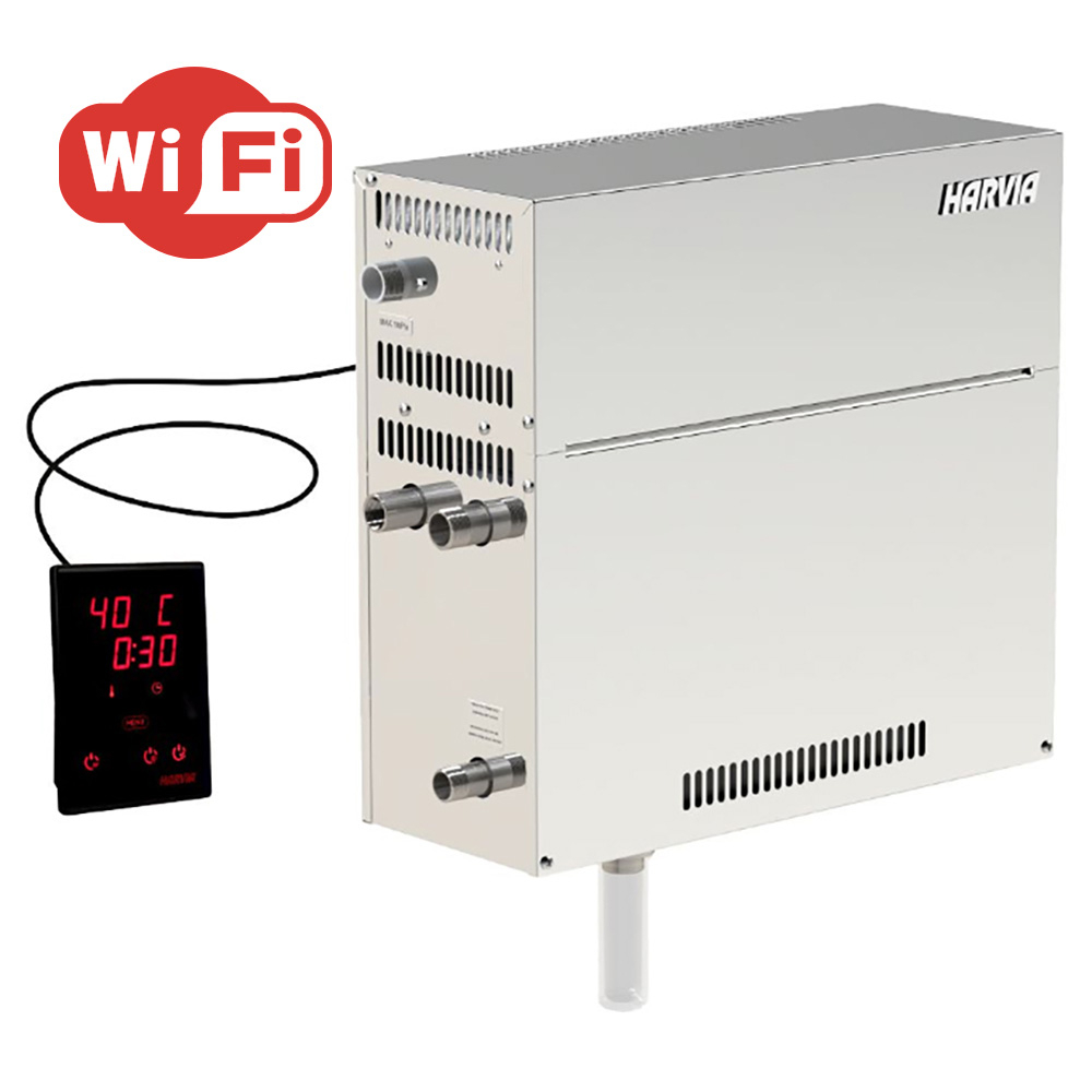 Парогенератор Harvia HGD90XW 9 кВт, с контрольной панелью WiFi