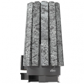 Дровяная банная печь GrillD Cometa Vega 240 Long Stone Pro (Серпентинит)