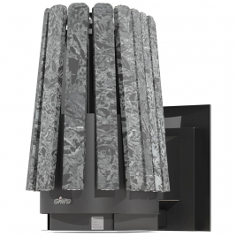 Дровяная банная печь GrillD Cometa Vega 450 Long Max Stone (Серпентинит)