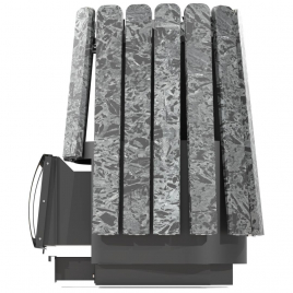 Дровяная банная печь GrillD Cometa Vega 450 Short Max Stone (Серпентинит)