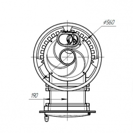 Дровяная печь 