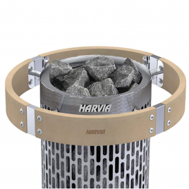 Комплект: печь Harvia Cilindro Plus Spot PP70SP и защитное ограждение HPP3