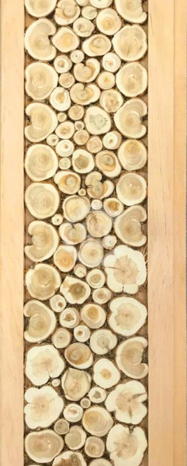 Панель можжевеловая, 15x249(238)х2400 мм, декор бани