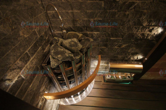 Защитное ограждение с подсветкой HTRC3L для печи Harvia Glow Corner
