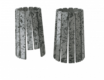 Комплект облицовки Stone для Cometa Vega 180 Short/Long (Серпентинит)